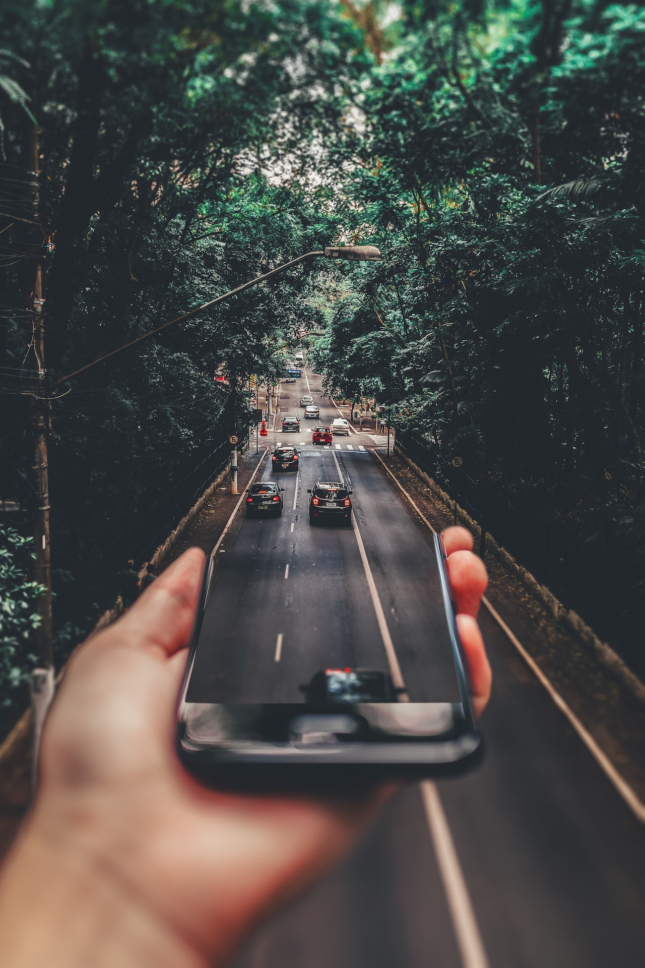 choosing a car to drive in heavy traffic